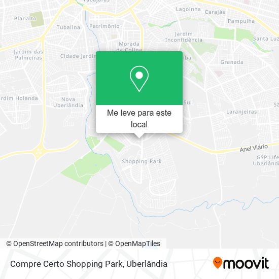 Compre Certo Shopping Park mapa