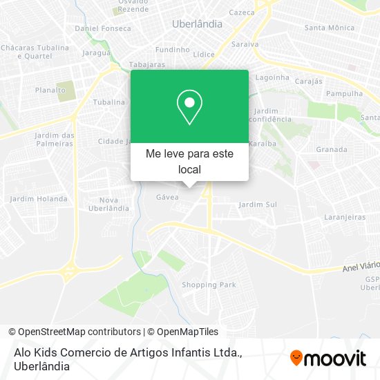 Alo Kids Comercio de Artigos Infantis Ltda. mapa