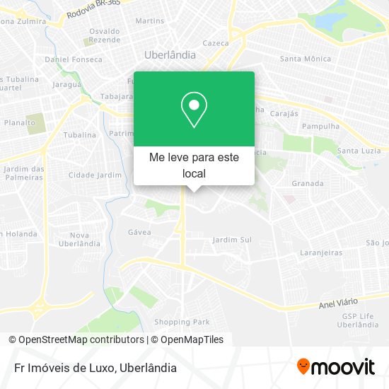 Fr Imóveis de Luxo mapa