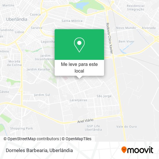 Dorneles Barbearia mapa