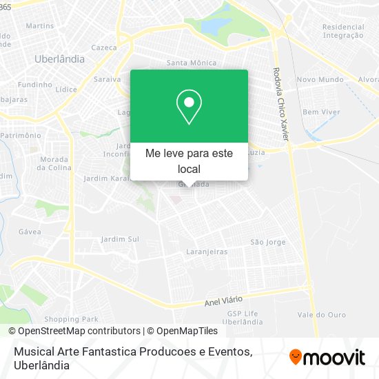 Musical Arte Fantastica Producoes e Eventos mapa