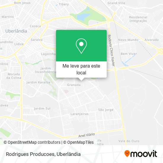 Rodrigues Producoes mapa