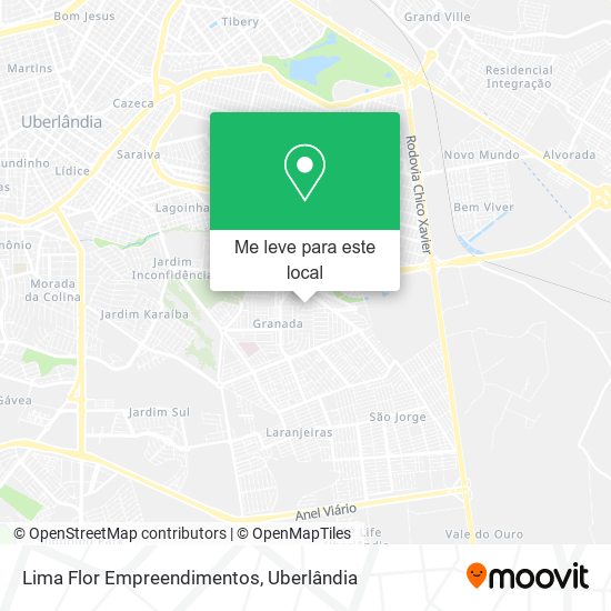 Lima Flor Empreendimentos mapa