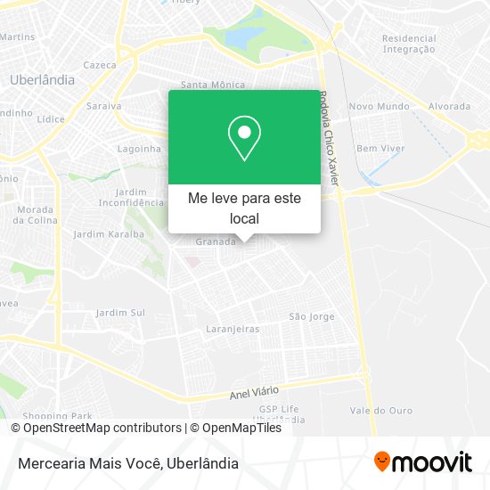 Mercearia Mais Você mapa