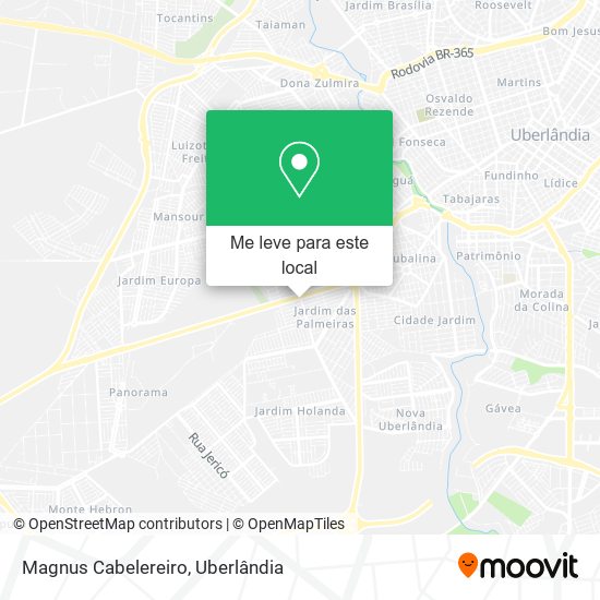 Magnus Cabelereiro mapa