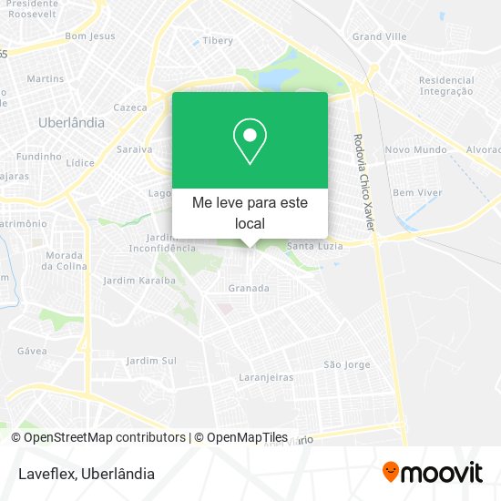 Laveflex mapa