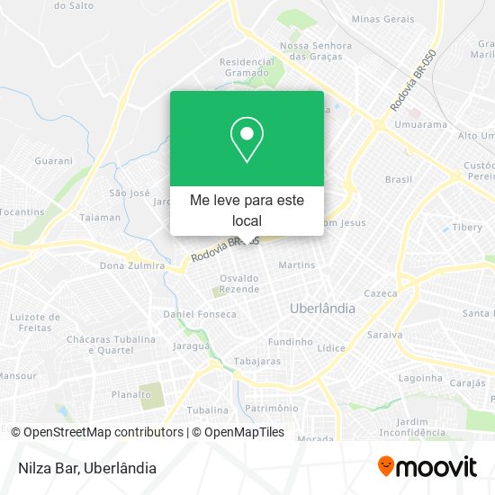 Nilza Bar mapa