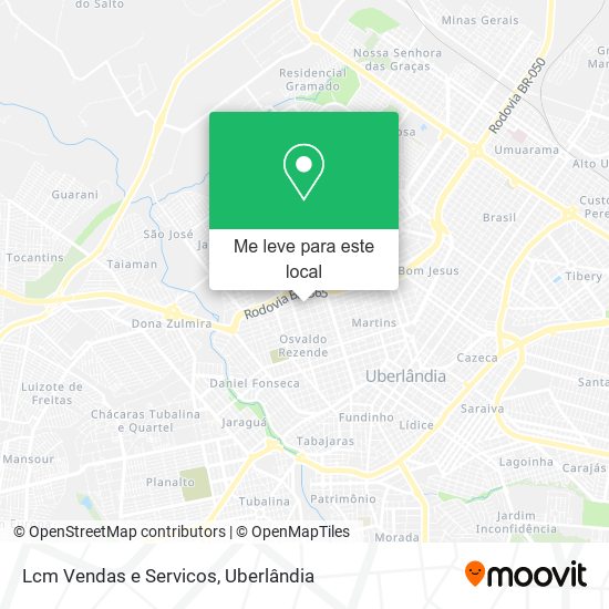 Lcm Vendas e Servicos mapa