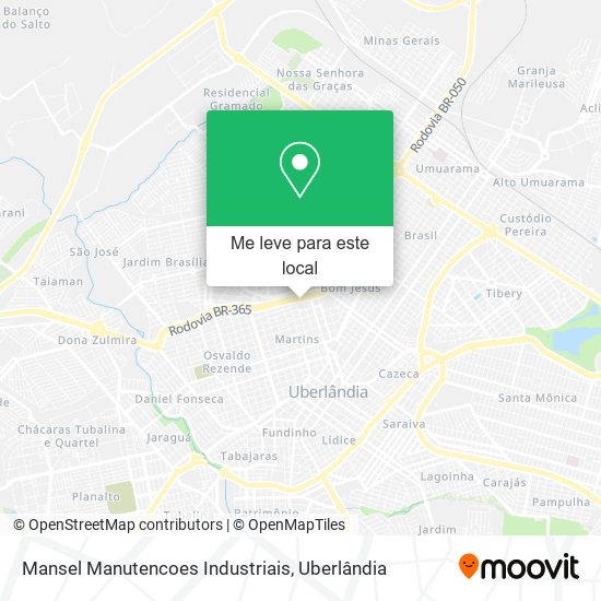 Mansel Manutencoes Industriais mapa