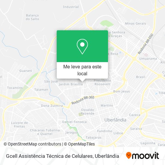Gcell Assistência Técnica de Celulares mapa