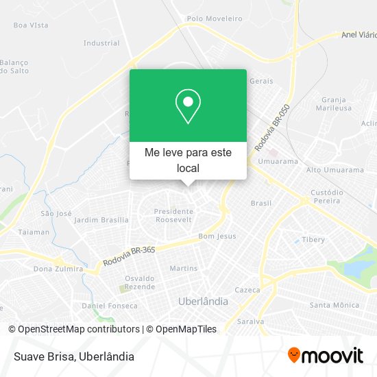 Suave Brisa mapa
