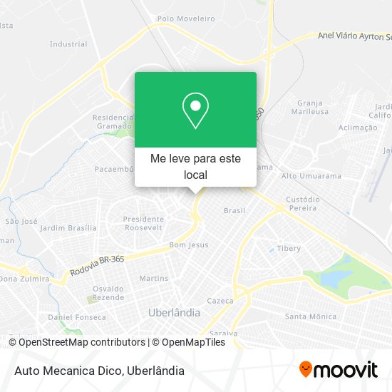 Auto Mecanica Dico mapa