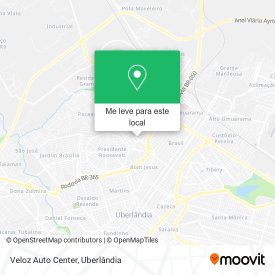 Veloz Auto Center mapa