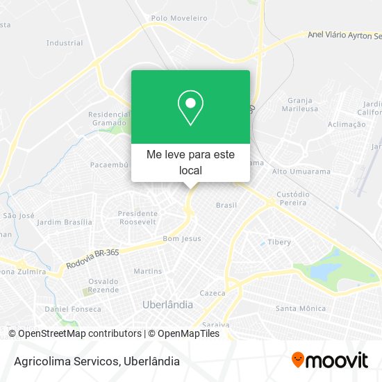Agricolima Servicos mapa