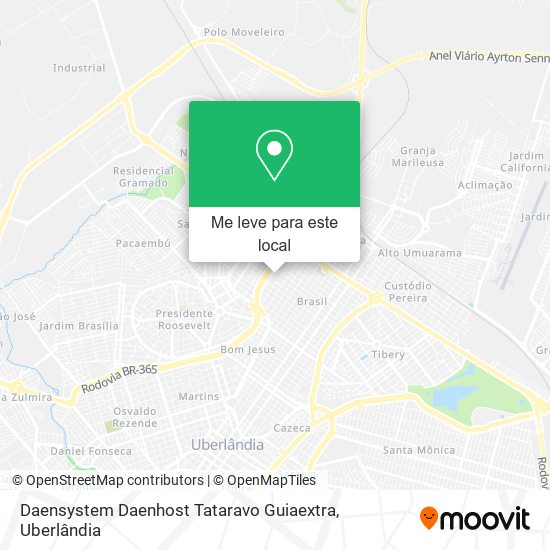 Daensystem Daenhost Tataravo Guiaextra mapa