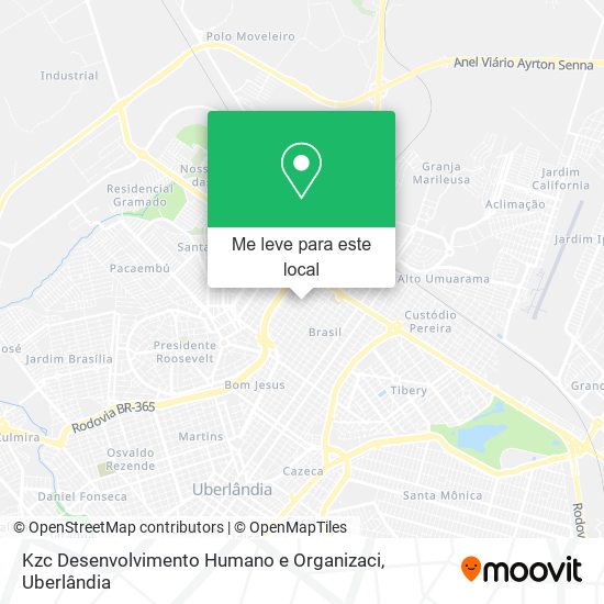 Kzc Desenvolvimento Humano e Organizaci mapa