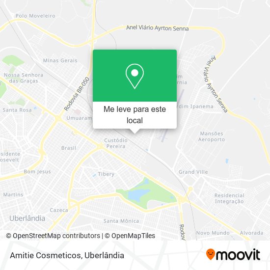 Amitie Cosmeticos mapa