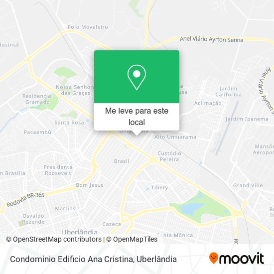 Condominio Edificio Ana Cristina mapa