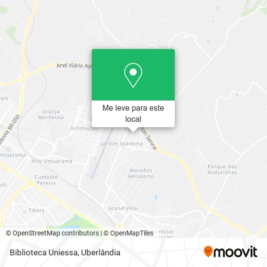 Biblioteca Uniessa mapa