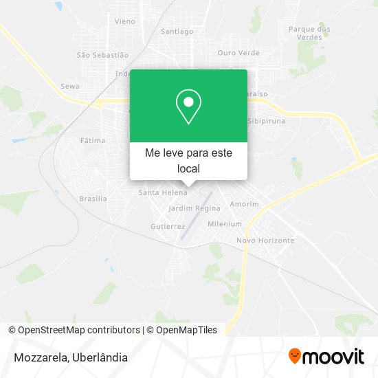 Mozzarela mapa