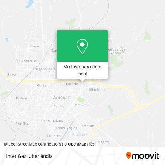 Inter Gaz mapa
