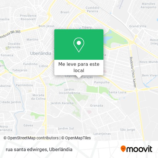 rua santa edwirges mapa