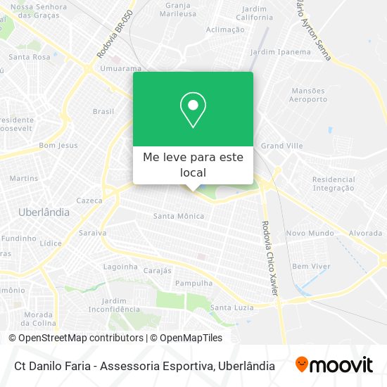 Ct Danilo Faria - Assessoria Esportiva mapa