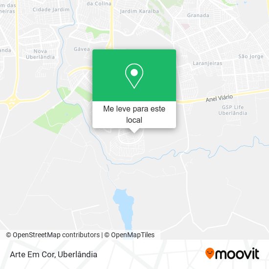 Arte Em Cor mapa