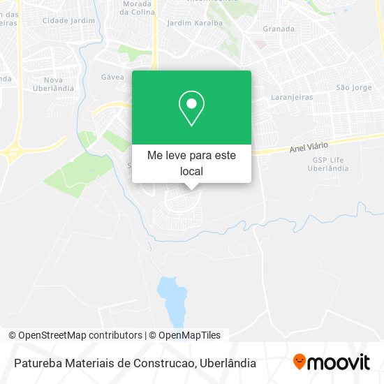 Patureba Materiais de Construcao mapa