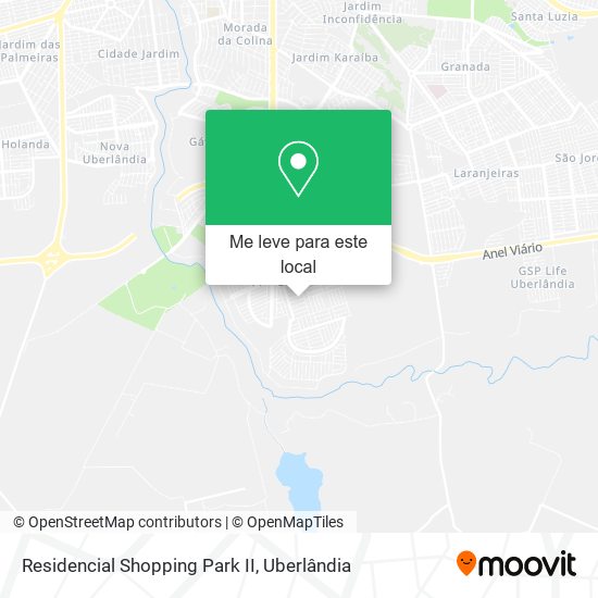 Residencial Shopping Park II mapa