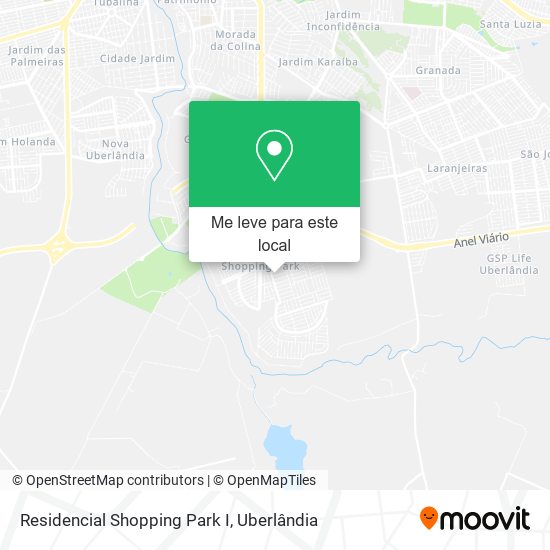 Residencial Shopping Park I mapa