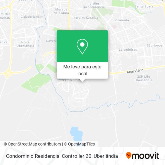 Condominio Residencial Controller 20 mapa