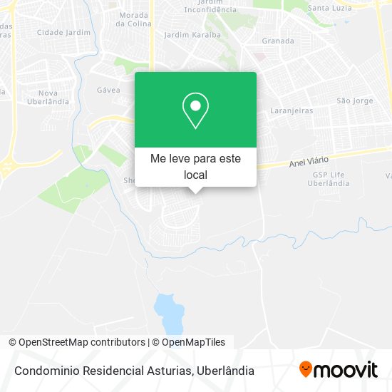 Condominio Residencial Asturias mapa