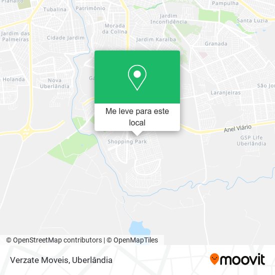 Verzate Moveis mapa
