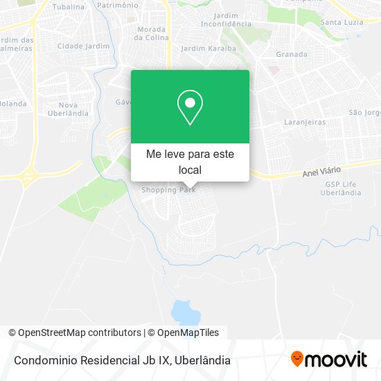 Condominio Residencial Jb IX mapa