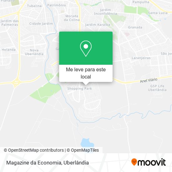 Magazine da Economia mapa
