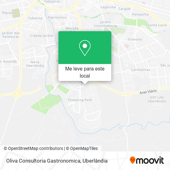 Oliva Consultoria Gastronomica mapa