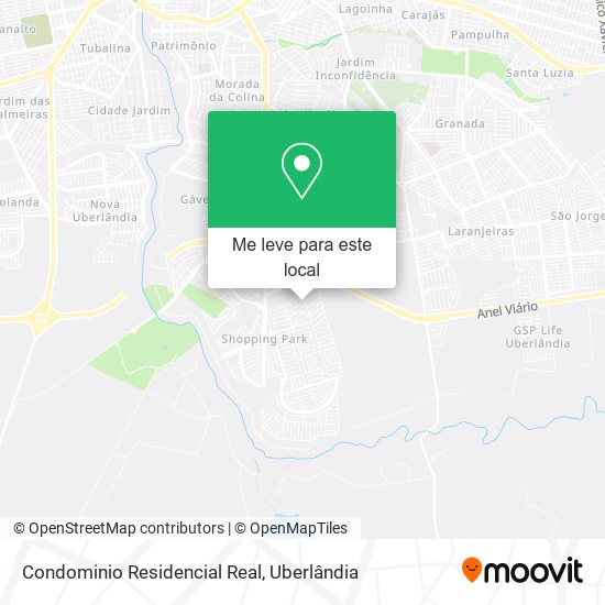 Condominio Residencial Real mapa