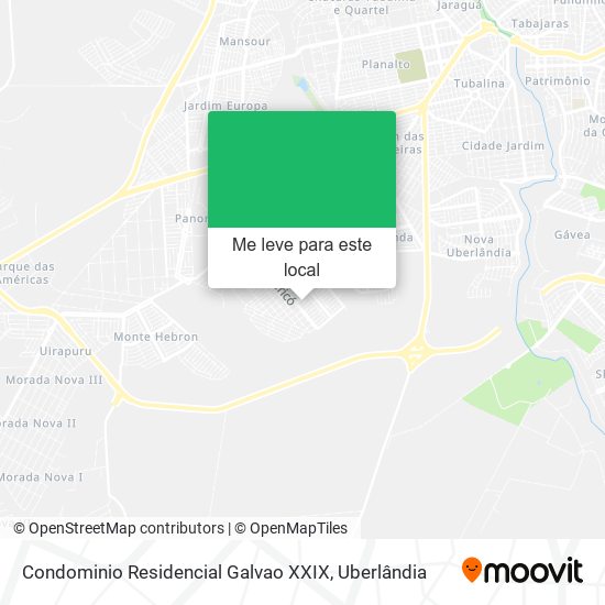 Condominio Residencial Galvao XXIX mapa