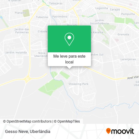 Gesso Neve mapa