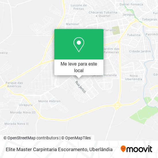 Elite Master Carpintaria Escoramento mapa