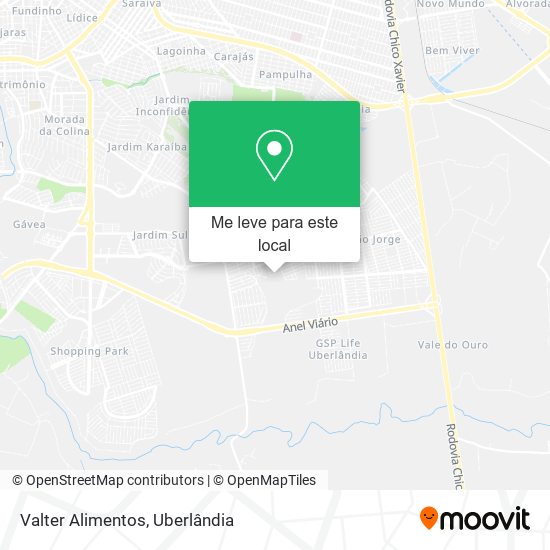 Valter Alimentos mapa