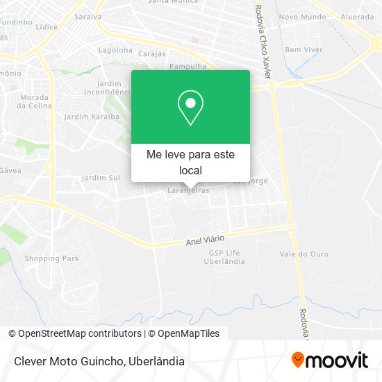 Clever Moto Guincho mapa