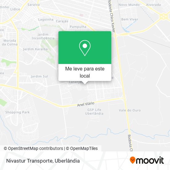 Nivastur Transporte mapa