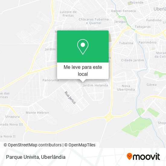 Parque Univita mapa