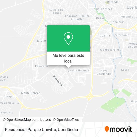 Residencial Parque Univitta mapa