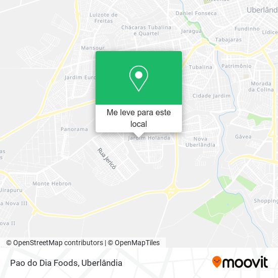 Pao do Dia Foods mapa