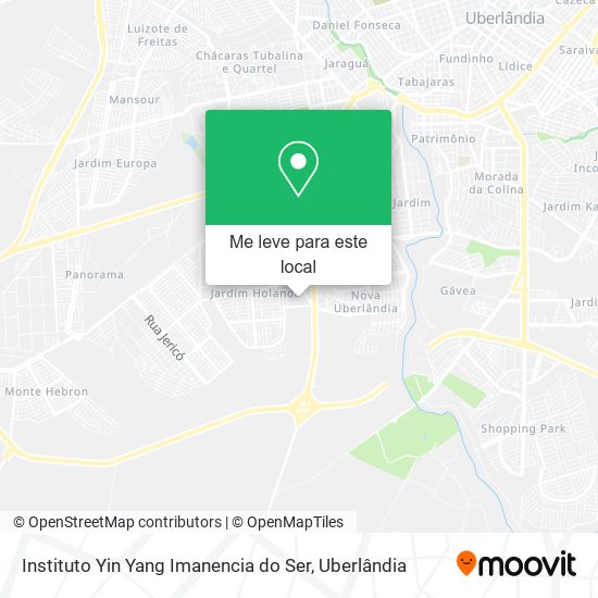 Instituto Yin Yang Imanencia do Ser mapa