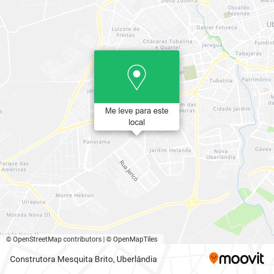 Construtora Mesquita Brito mapa