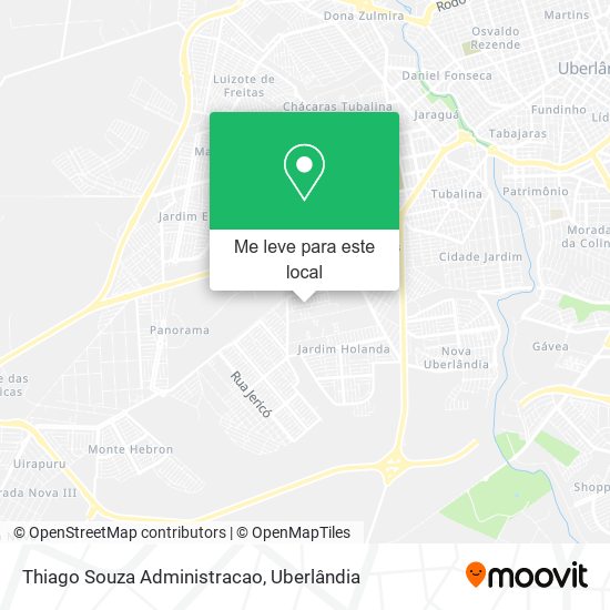 Thiago Souza Administracao mapa